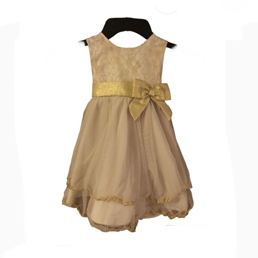 Rare Editions white fancy dress fit for a princess! 24 months.